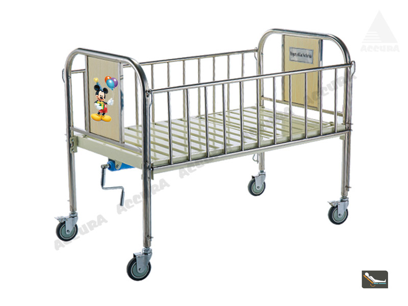 AB-24 - PAEDIATRIC SEMI-FOWLER Bed (Manual)